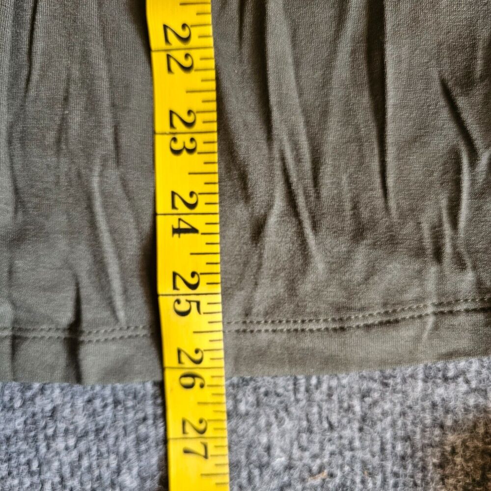 J Jill Wearever Top Shirt Womens XL Green Open Front 3/4 Sleeve Stretchy Casual - Picture 5 of 9